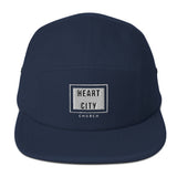 Heart City Five Panel Cap