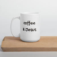 Coffee & Jesus mug