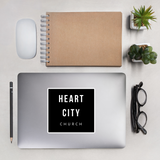 Heart City Logo Sticker