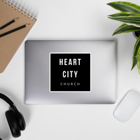 Heart City Logo Sticker