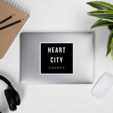 Heart City Logo Sticker