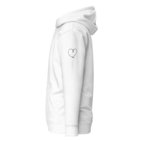 Unisex Heart on Sleeve Hoodie